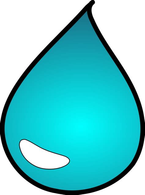 Water Drop - Openclipart