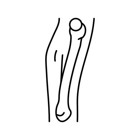 hairline fracture line icon illustration 52850030 Vector Art at Vecteezy