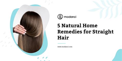 5 Natural Home Remedies For Straight Hair