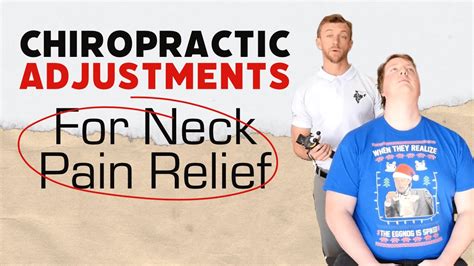 Chiropractic Adjustments For Neck Pain Relief Chiropractor For Neck