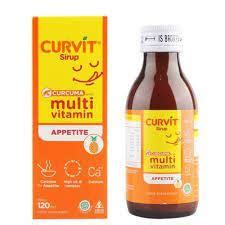 Jual CURVIT Multivitamin Appetite Syrup 120 ML Vitamin Penambah Nafsu