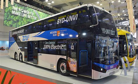 Междугородний электробус Byd Unvi Dd13