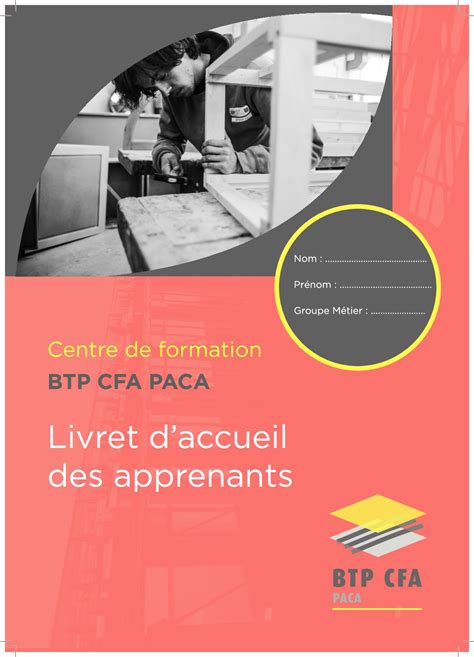 Calaméo Livret d accueil BTP CFA PACA 2021