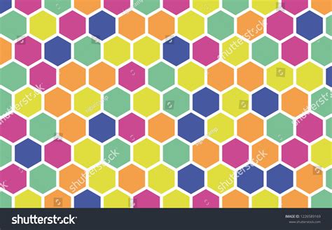 Hexagon Pattern Background Stock Vector (Royalty Free) 1226589169 ...