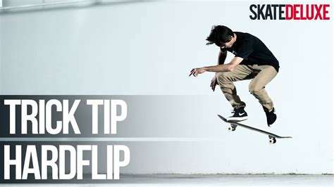 How To Hardflip Skateboard Trick Tip Skatedeluxe Youtube