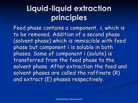 Ppt Liquid Liquid Extraction Powerpoint Presentation Free Download