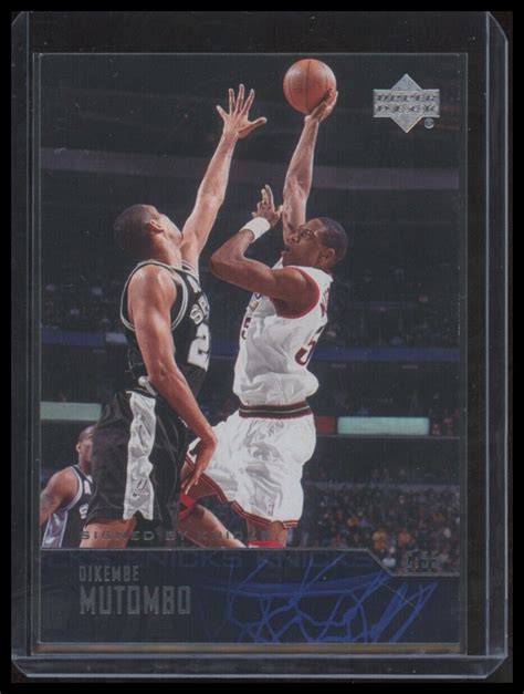 Upper Deck Dikembe Mutombo Ebay