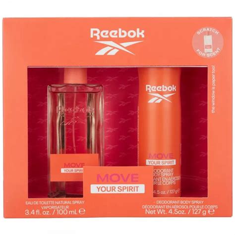 Coffret Cadeau Move Your Spirit De Reebok En 100 ML Pour Femme