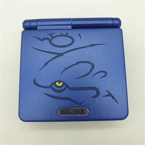 Nintendo Gameboy Advance Sp Pok Mon Kyogre Edition New Shell