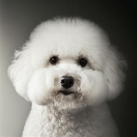 Impresionante Foto De Estudio Con Un Lindo Retrato De Perro Bich N