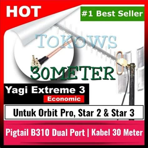 Jual Antena Penguat Sinyal Orbit Pro Star 2 Star 3 Yagi Extreme