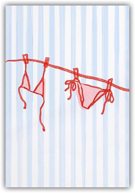 Amazon Trendy Endless Summer Poster Cute Bikini Wall Art Coastal Cowgirl Beach Room