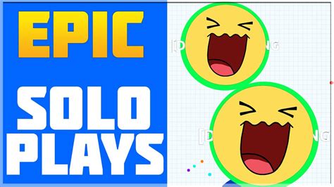 Epic Agario Gameplay Solo Agario Youtube