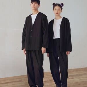 Unisex Modern Hanbok Loose Fit Jacket Oversized Retro Jacket Etsy