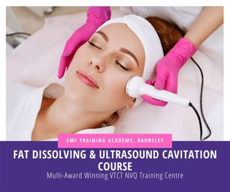 Fat Dissolve And Ultrasound Cavitation Course 10am 4pm Emf Training Ltd