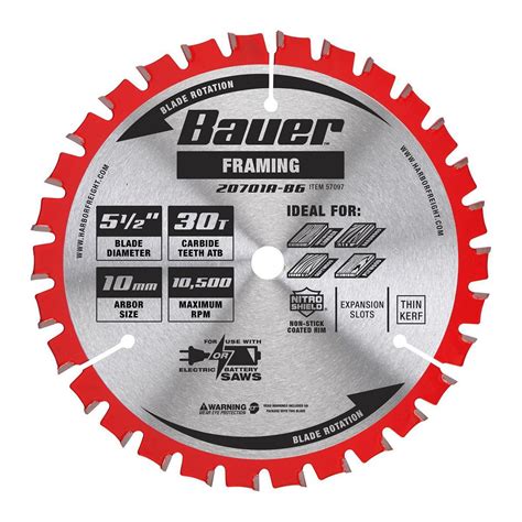 5-1/2 in., 30T Framing Circular Saw Blade