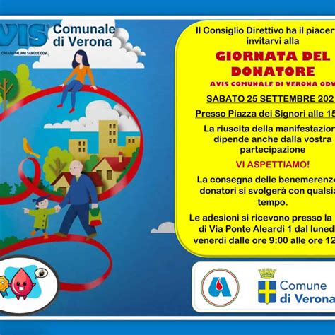 Giornata Del Donatore AVIS Verona 25 Settembre 2021 Avis Comunale