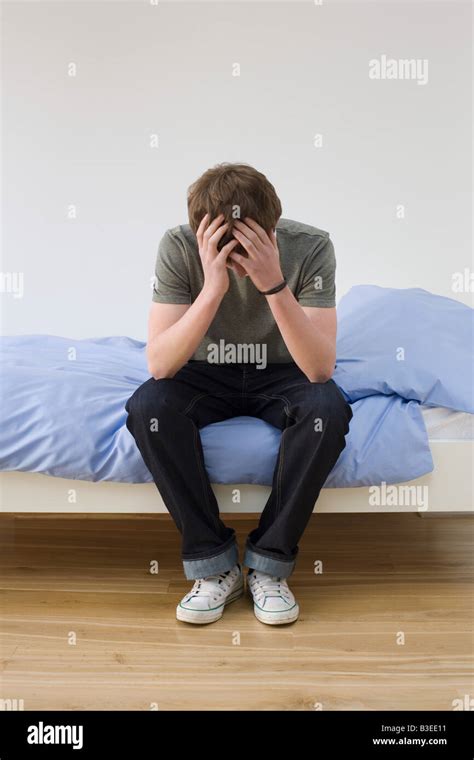 A Teenage Boy Crying Stock Photo Royalty Free Image 19372669 Alamy