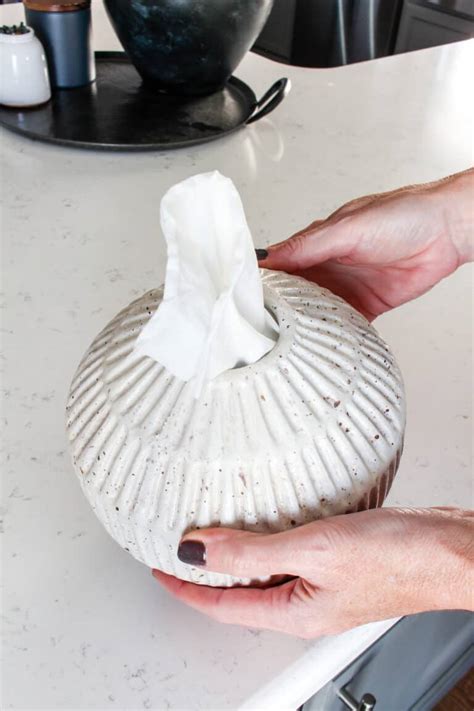 Easy DIY Vase Tissue Holder You Ll Love Inspiration For Moms