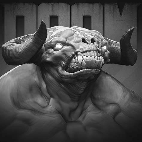 Doom Cyberdemon Fan Art By Truemakar On Deviantart