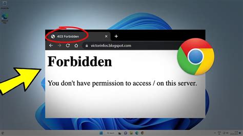 Fix Forbidden Error On Google Chrome Windows How To