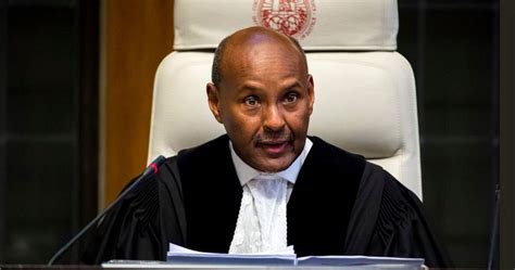 Somali Judge Is Elected President Of International Court Of Justice