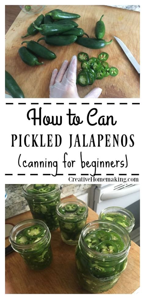 Canning Pickled Jalapenos - Creative Homemaking