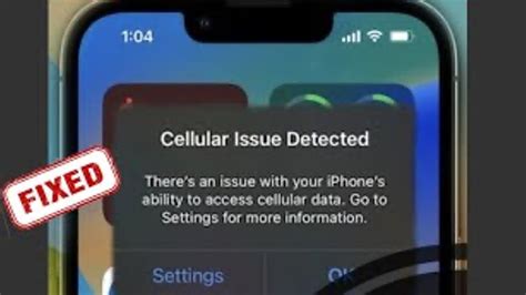 Cellular Issue Detected On Iphone Fix Youtube