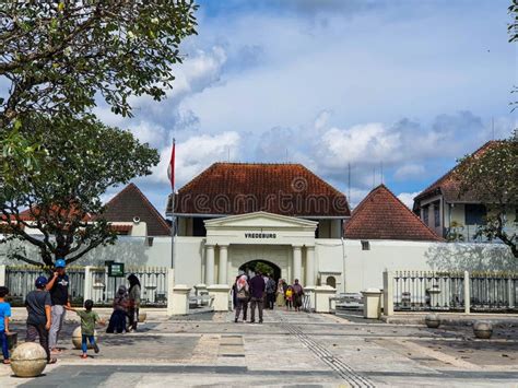 Yogyakarta Indonesia In November The Front Entrance Gate Of The