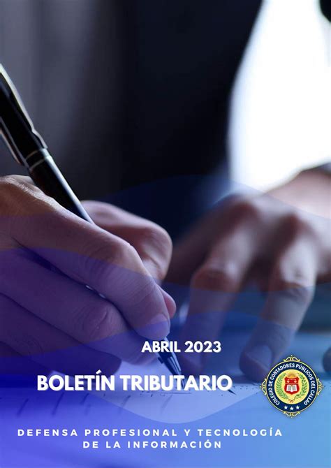 Calam O Boletin Tributario Abril