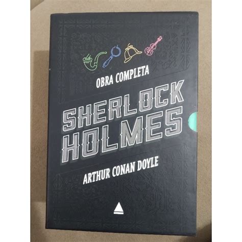 Box Sherlock Holmes Obra Completa Capa Dura Shopee Brasil