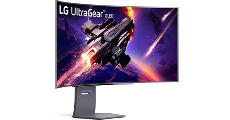 LG 45 UltraGear 1440p 240 Hz OLED Curved Gaming 45GS95QE B B H