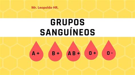 Grupos Sangu Neos Y El Factor Rh Youtube