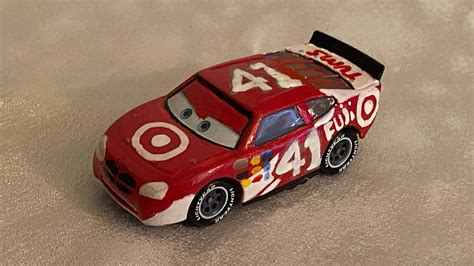 Disney Pixar Cars NASCAR Custom Review Reed Sorenson Target Piston