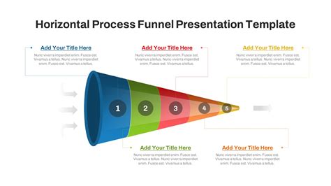 Horizontal Process Flow Powerpoint Slide Template And Google Slides