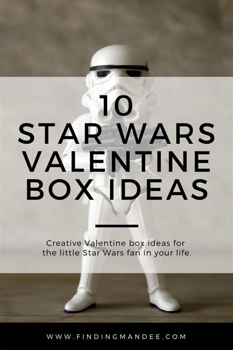 10 Star Wars Valentine Box Ideas Finding Mandee Star Wars Valentines Box Star Wars