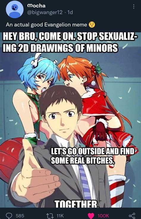 Losing Faith In Humanity Pinterest Memes Neon Genesis Evangelion Hey