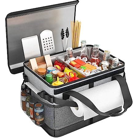 Amazon Hodrant Large Grill Caddy With Lid Bbq And Picnic Bag