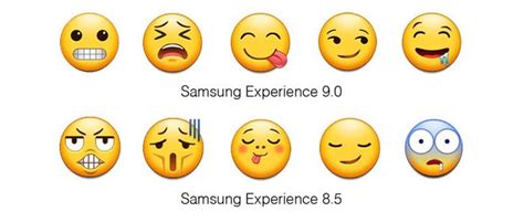 Samsung Change Le Design De Ses Emojis Avec Android Oreo Et Se