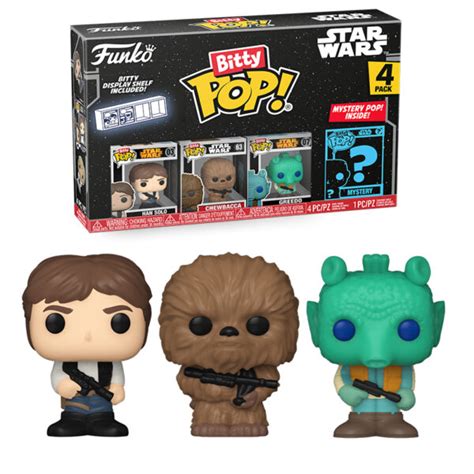 Funko Bitty Pop Star Wars 4 Pack Han Solo Zaptoys Nl