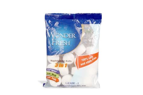 Wonder Fresh White Round Naphthalene Balls Packaging Size G At Rs