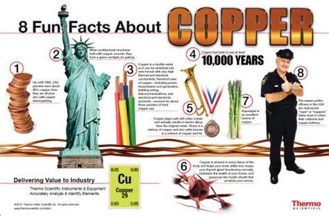 Infographic Fun Facts About Copper Fun Facts Copper Spirit Science