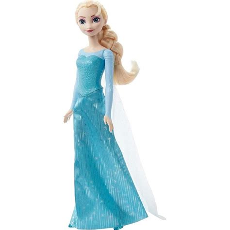 Mattel Disney Kraina Lodu Elsa Zielona Hlw46 Hlw47