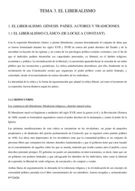 Tema El Liberalismo Pdf