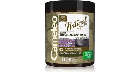 Delia Cosmetics Cameleo Natural Soin Avant Shampoing Pour Cheveux Gras