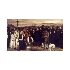 The Burial at Ornans By Gustave Courbet - MyTVArt