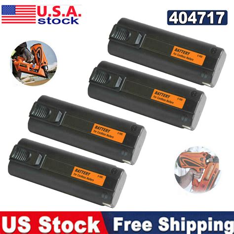 4800mAH For Paslode 404717 Battery 6V Replacement Framing Nailer Nail