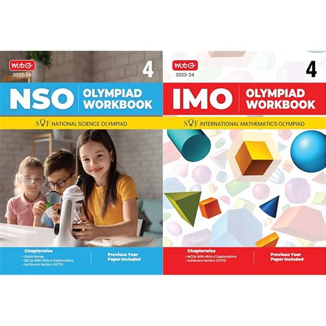 Buy Mtg National Science Olympiad Nso Workbook For Class 4 Quick