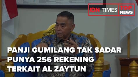 TOP NEWS OF THE DAY PANJI GUMILANG TAK SADAR PUNYA 256 REKENING