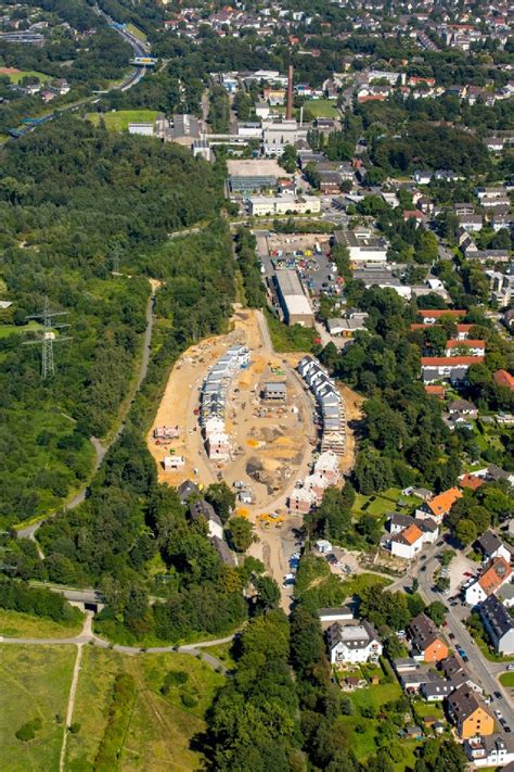 Bochum Aus Der Vogelperspektive Baustellen Zum Neubau Wohngebiet